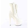 Pleaser - ADORE1020 Plattformstiefel - Gebrochenes Weiß Product image